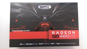 XFX Radeon RX 460 DirectX 12 RX-460P4DFG5 4GB 128-Bit GDDR5 PCI Express 3.0 CrossFireX 
