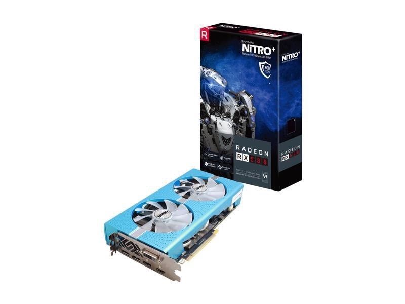 SAPPHIRE NITRO AMD Radeon RX 580 8GB Special Edition Graphics Card    